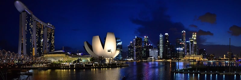 Futuristic City Skyline